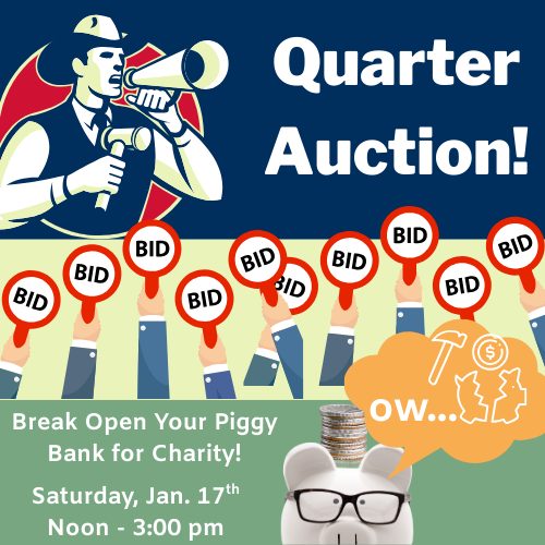 Quarter Auction flyer