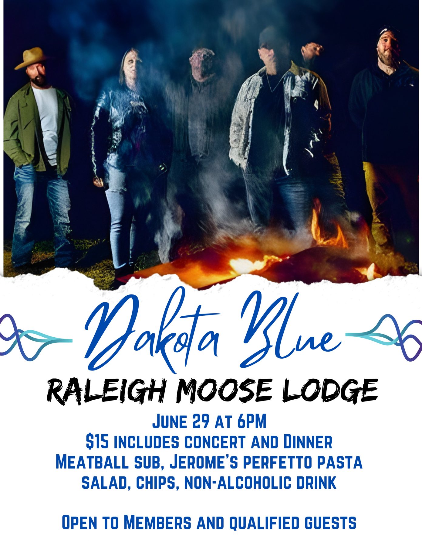 Dakota Blue Summer Bash poster
