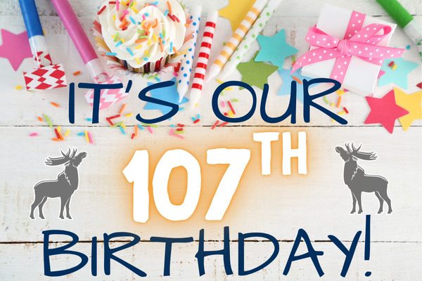 It's our birthday banner