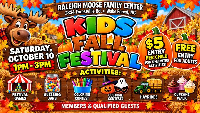 Kids Fall Festival, one of the events volunteers make happen